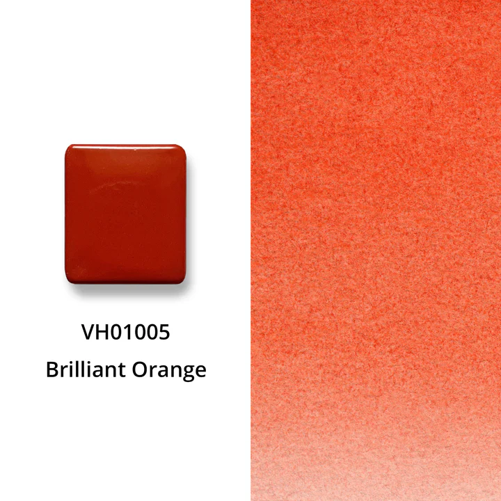 Aquarellfarbe mit Honig Brilliantorange