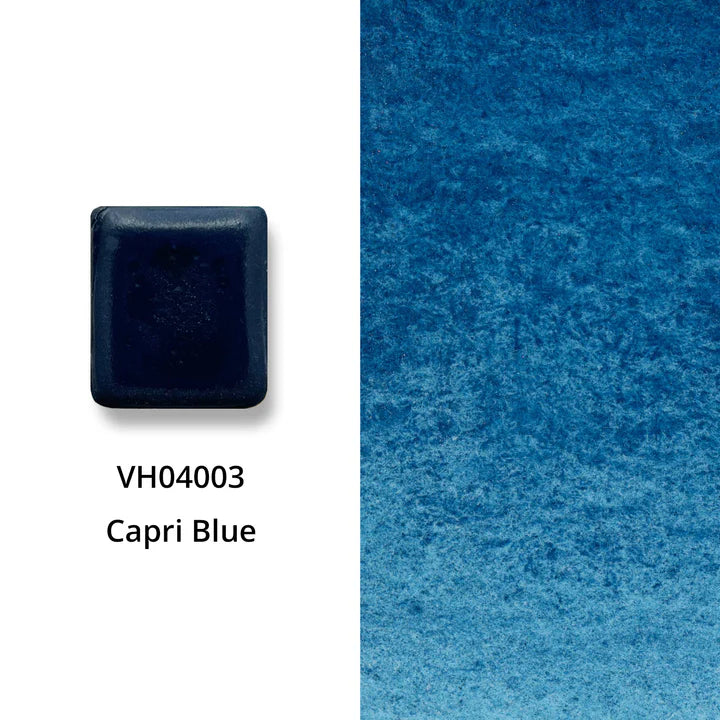 Aquarellfarbe mit Honig Capriblau