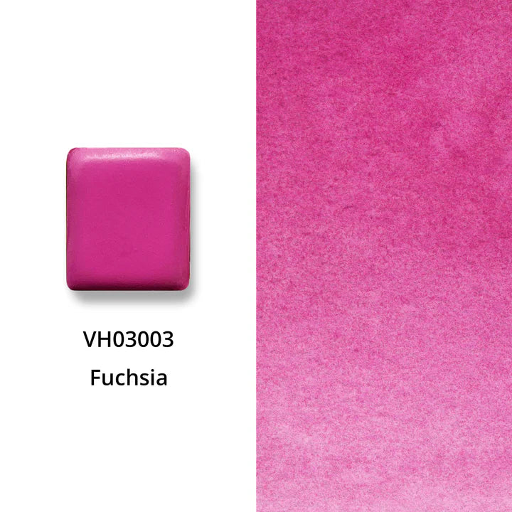 Aquarellfarbe mit Honig Fuchsia