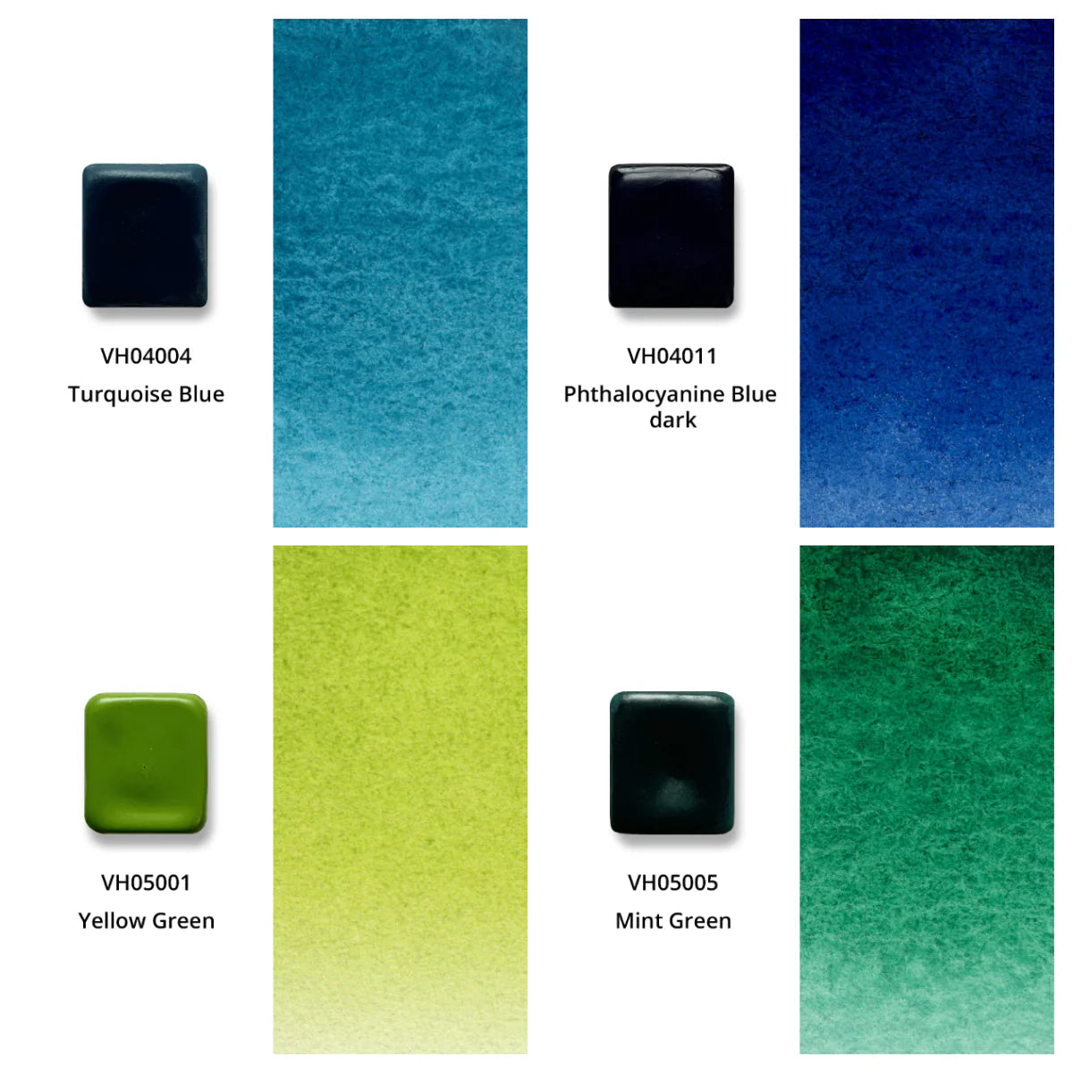 Aquarellfarben mit Honig 12-er Set "Sommer" mit Box
