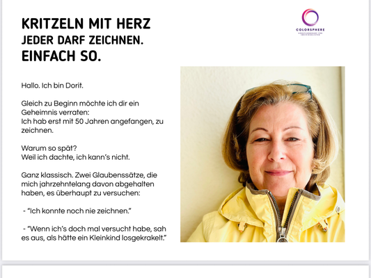 Kritzeln mit Herz – Dein Kritzel-Abenteuer für mehr Freude und Selbstvertrauen!