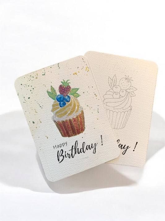 Glamour Aquarellfarben im 6er-Set