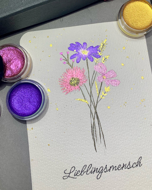 Lady Edition Aquarellfarben im 6er-Set