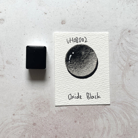 Aquarellfarbe mit Honig Oxidschwarz