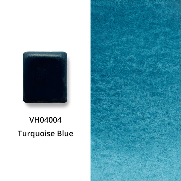 Aquarellfarbe mit Honig Türkis