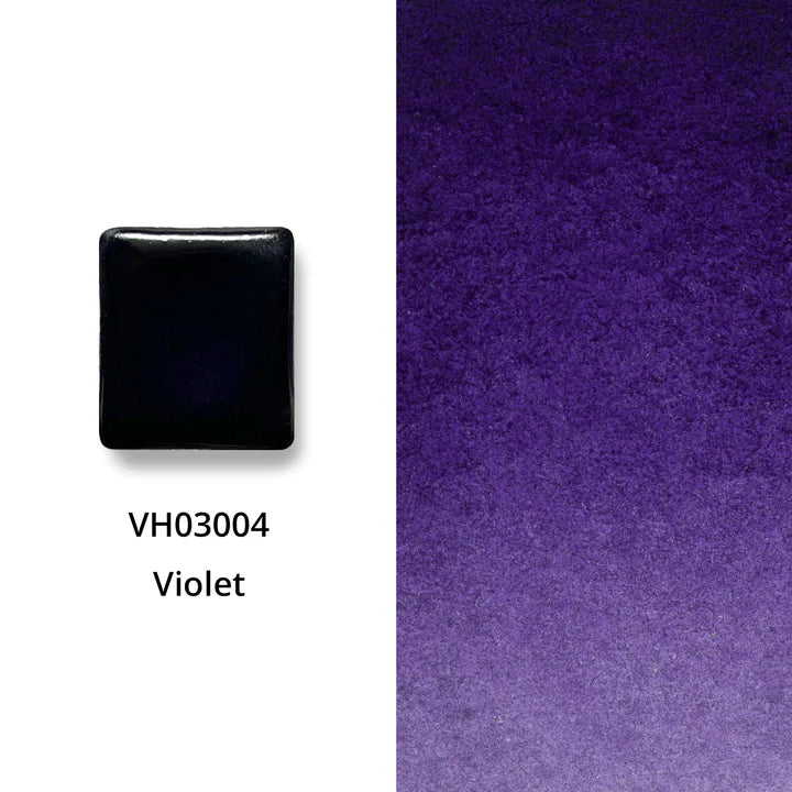 Aquarellfarbe mit Honig Violett