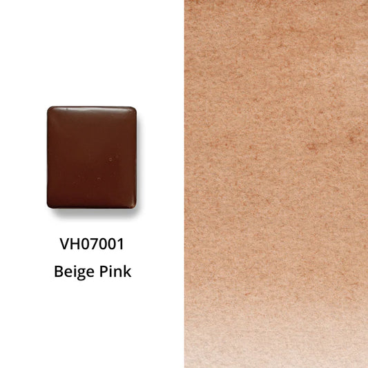 Aquarellfarbe mit Honig Beige Rosa