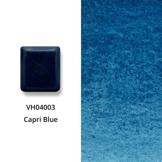 Aquarellfarbe mit Honig Capriblau