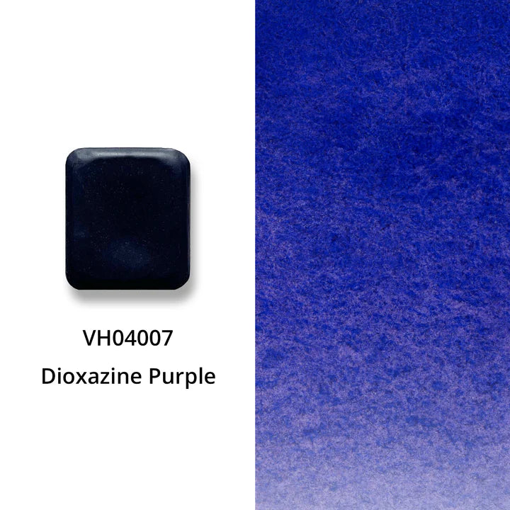 Aquarellfarbe mit Honig Dioxazin Lila