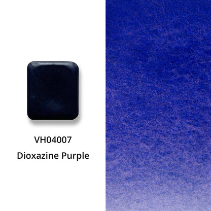 Aquarellfarbe mit Honig Dioxazin Lila