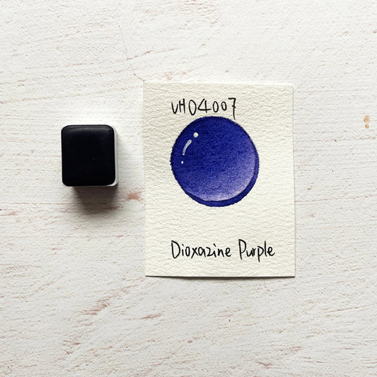 Aquarellfarbe mit Honig Dioxazin Lila