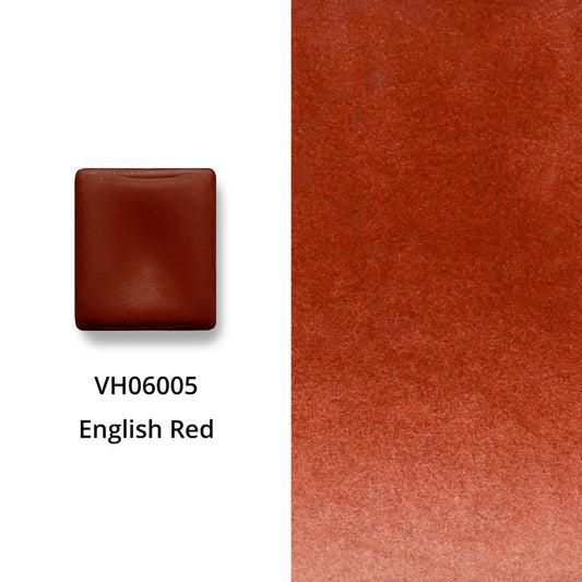 Aquarellfarbe mit Honig Englisch Rot