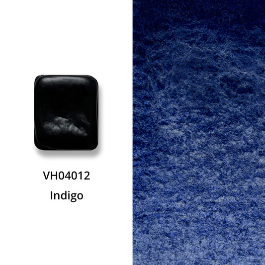 Aquarellfarbe mit Honig Indigo