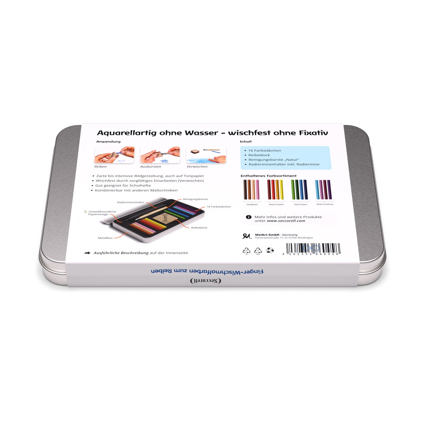 Seccorell Chroma - 16 intensive Farben