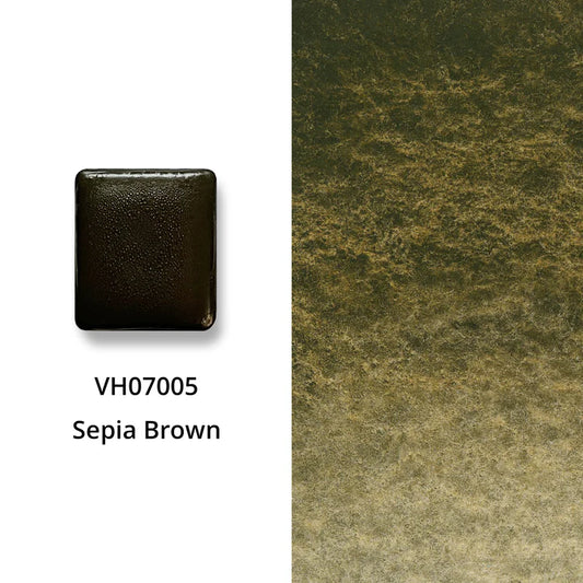 Aquarellfarbe mit Honig Sepia