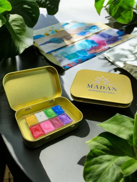 Sparkle Summer Edition Aquarellfarben im 8-er Set