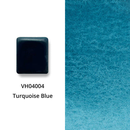 Aquarellfarbe mit Honig Türkis