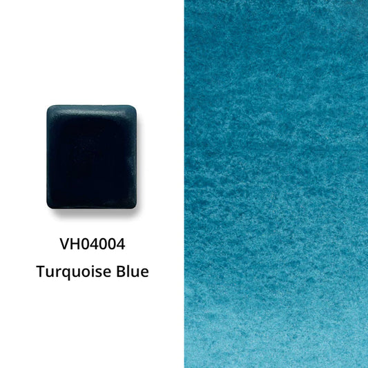 Aquarellfarbe mit Honig Türkis