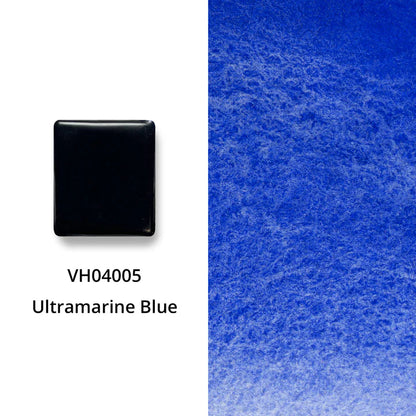 Aquarellfarbe mit Honig Ultramarinblau