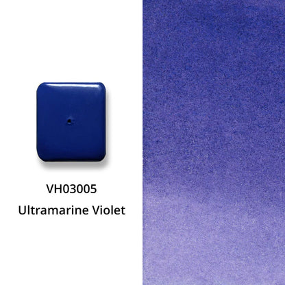 Aquarellfarbe mit Honig Ultramarin Violett